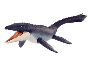 Jurassic World Dominion Ocean Protector Mosasaurus Dinosaur Action Figure from 1 Pound of Recycled Plastic