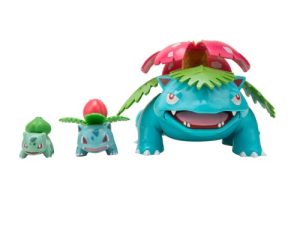 Pokemon Select Evolution 3 Pack - Features 2-Inch Bulbasaur