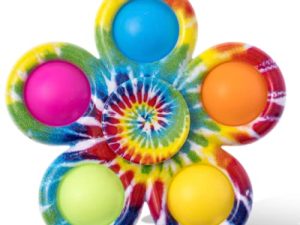 Nutty Toys Fidget Spinner Dimple Popper Sensory Toy - Top Stress & Anxiety Relief Gifts 2022 Cool Unique Christmas Stocking Stuffers Ideas for Kids & Adults Best Teen Girl Teenage Boys & Tween Present