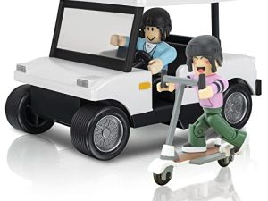 Roblox Celebrity Collection - Brookhaven: Golf Cart Deluxe Vehicle [Includes Exclusive Virtual Item]