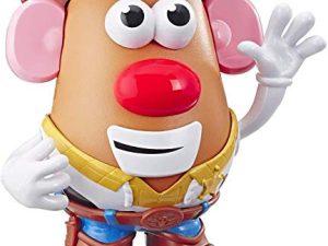 Mr Potato Head Disney/Pixar Toy Story 4 Woody's Tater Roundup Figure Toy for Kids Ages 2 & Up