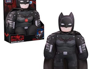 Just Play The Batman™ Bashin’ Battler Batman™ Talking 18-Inch Plush Toy with Light-up Chest and Action Phrases
