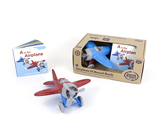 Green Toys Airplane & Board Book (color may vary) Green Toys Airplane & Board Book (color may vary)