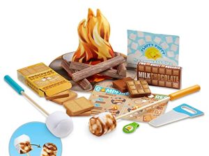 Melissa & Doug Let's Explore Campfire S'Mores Play Set - Play Campfire Sets For Kids Ages 3+