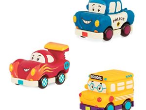 B. toys by Battat - Mini Pull-Back Vehicles Set