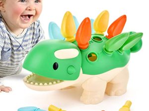BAHIAKLO Baby Dinosaur Montessori Toy