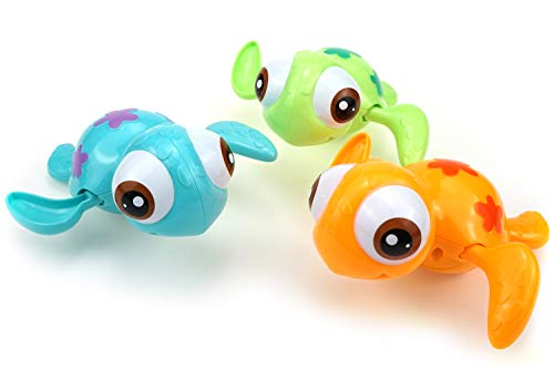 DUCKBOXX XX Bath Toys Wind up Swimming Sea Turtles for Kids 18M+ (3pcs) DUCKBOXX XX Bath Toys Wind up Swimming Sea Turtles for Kids 18M+ (3pcs)