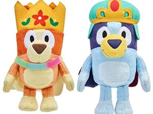 Bluey Friends - Royal Bluey & Bingo Plush Bundle Pack
