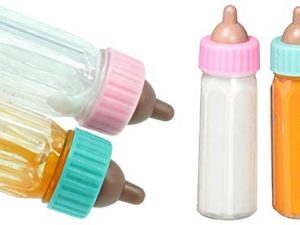 JA-RU Magic Baby Doll Bottles Milk Bottle and Juice Bottle