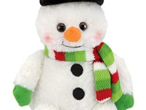 Bearington Snowball Plush Stuffed Animal Snowman