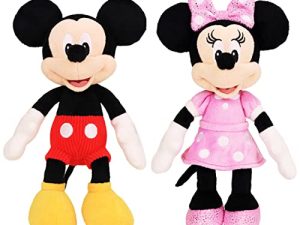 Just Play Disney Mickey & Minnie Plush Plush Basic
