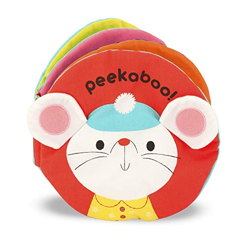 Melissa & Doug Soft Activity Baby Book - Peekaboo Melissa & Doug Soft Activity Baby Book - Peekaboo