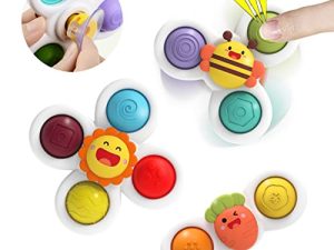 3 PCS Suction Cup Spinner Toys