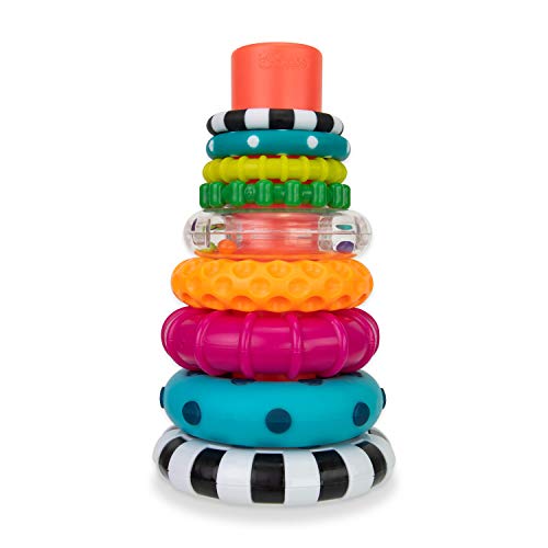Sassy Stacks of Circles Stacking Ring STEM Learning Toy Sassy Stacks of Circles Stacking Ring STEM Learning Toy