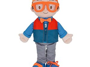 Blippi Get Ready and Play Plush - 20-inch Dress Up Plush with Sounds