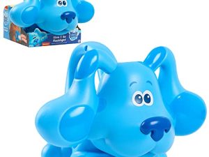Blue's Clues & You! Glow & Go Blue Flashlight Toy with Carrying Handle
