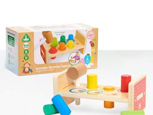 Early Learning Centre Wooden Hammer Bench
