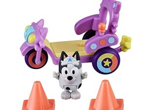 Bluey - Muffin's Cat Squad Bike with 2.5" Muffin Figure