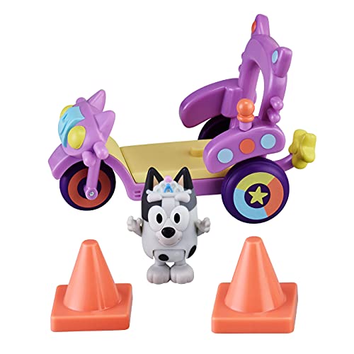 Bluey - Muffin's Cat Squad Bike with 2.5" Muffin Figure Bluey - Muffin's Cat Squad Bike with 2.5" Muffin Figure