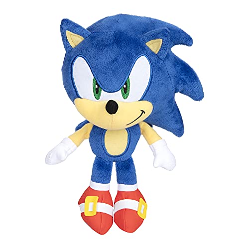 Sonic The Hedgehog Plush 9-Inch Modern Sonic Collectible Toy Sonic The Hedgehog Plush 9-Inch Modern Sonic Collectible Toy
