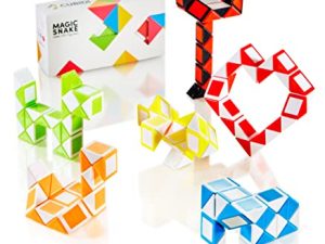 CUBIDI® Magic Snake Set 6pcs - Twist Fidget Snake Toys for Girls