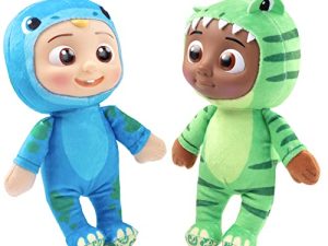 CoComelon JJ & Cody Dinosaur Plush Stuffed Animal Toys