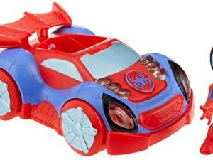 Marvel Spidey and His Amazing Friends Glow Tech Web-Crawler Toy Car