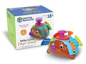 Learning Resources Spike the Fine Motor Hedgehog Fidget Friend -Ages 18+ months Fine Motor and Sensory Play Toy