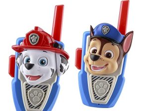 New PAW Patrol Walkie Talkies - Set of 2 Kids Walkie Talkies Chase and Marshall – Excellent Walkie Talkies for Toddlers