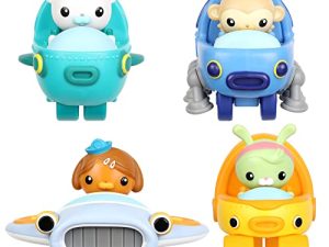 Octonauts Above & Beyond | Gup Racers Vehicles | 4 Pack