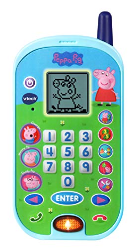 VTech Peppa Pig Let's Chat Learning Phone VTech Peppa Pig Let's Chat Learning Phone