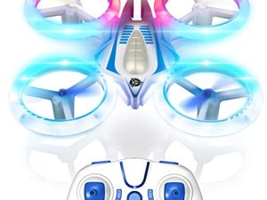 Force1 UFO 4000 Mini Drone for Kids - LED Remote Control Drone