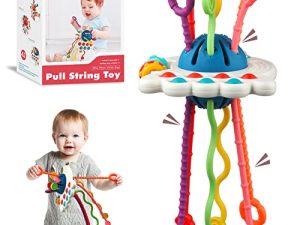 Baby Montessori Sensory Toys - Toddler Travel Toys Educational Learning Activities - Fine Motor Skills Developmental Toys - Gifts for 6 9 12 18 Month Age 1 2 3 One Two Year Old Boys Girls Infant Toys