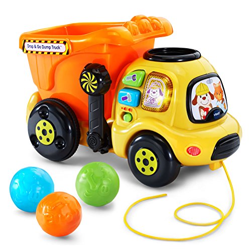 VTech Drop and Go Dump Truck Amazon Exclusive VTech Drop and Go Dump Truck Amazon Exclusive