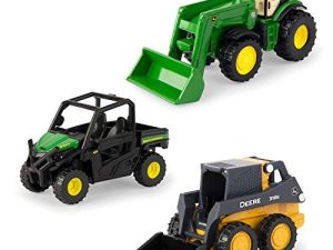 ERTL 3" Iron 3 Pack of John Deere Die-Cast Replicas