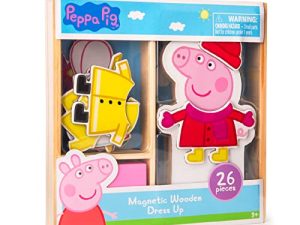 Peppa Pig Magnetic Wood Dress Up Puzzle (26 Pieces)