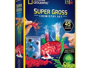 NATIONAL GEOGRAPHIC Gross Science Lab - 45 Gross Science Experiments for Kids