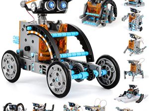 Lucky Doug 12-in-1 STEM Solar Robot Kit Toys Gifts for Kids 8 9 10 11 12 13 Years Old