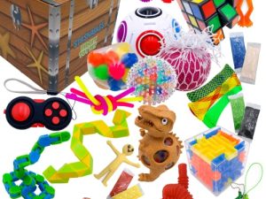 Sensory Fidget Toys Pack - 35pcs Stress Relief and Anti Anxiety Toys for Kids - Cool Fidget Packs with Stress Balls