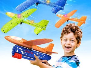 Fuwidvia 3 Pack Airplane Launcher Toys