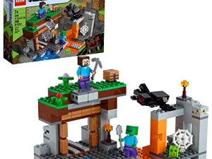 LEGO Minecraft The Abandoned Mine 21166 Building Toy Set for Kids