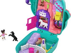 Polly Pocket Pocket World Cactus Cowgirl Ranch Compact with Fun Reveals