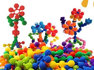 RAINBOW TOYFROG Star Flex Toy Building Sets-Create Puzzle Kids Building Toys - Toddler STEM Toys for 3 Year Old+ Boys and Girls