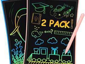 bravokids 2 Pack LCD Writing Tablet with 4 Stylus