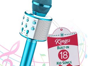 Kingci Kids Karaoke Microphone