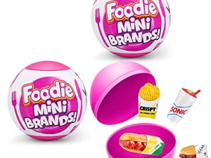 5 Surprise Foodie Mini Brands (2 Pack) by ZURU