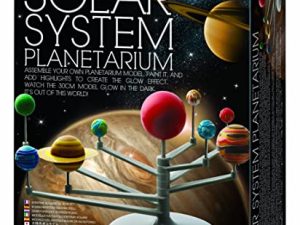 4M Solar System Planetarium - DIY Glow In The Dark Astronomy Planet Model Stem Toys Gift for Kids & Teens
