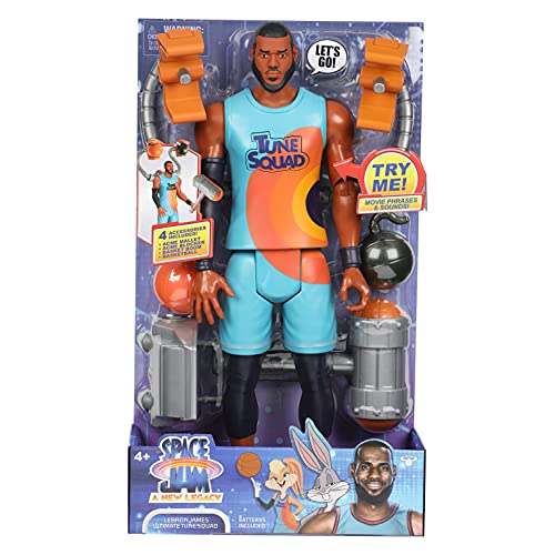 Moose Toys Space Jam: A New Legacy - Lebron James Ultimate Tune Squad 12" Action Figure Moose Toys Space Jam: A New Legacy - Lebron James Ultimate Tune Squad 12" Action Figure