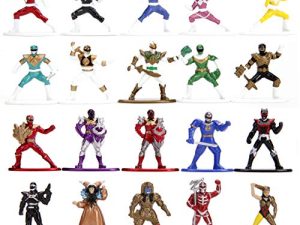 Jada Toys Power Rangers 1.65" Die-cast Metal Collectible Figures 20-Pack