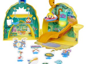 Baby Shark's Big Show! Shark House Playset – Lights and Sounds Toddler Playset – Interactive Baby Shark Toy